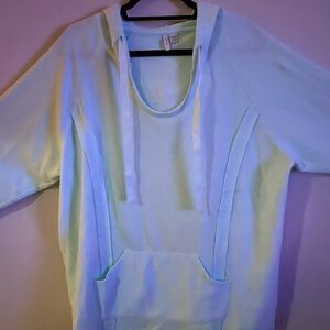 Active Hooded Aqua Sweatshirt 18/20 Brand New